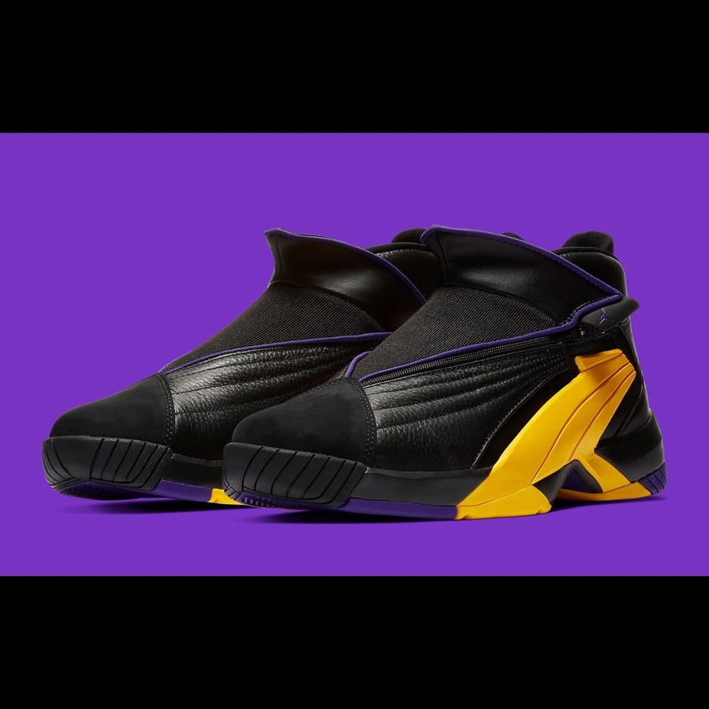 Jordan JumpMan Swift Lakers Edition Sz 11 NIB
